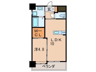 ガーデンコート門司駅前の物件間取画像